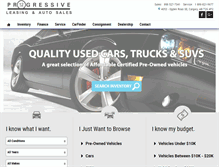 Tablet Screenshot of leaseprogressive.com